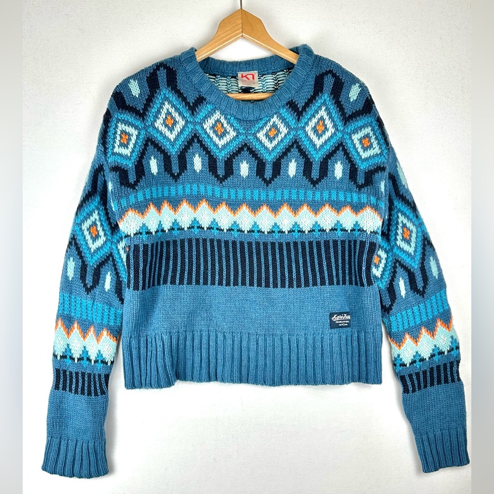 Kari Traa Molster Knit Sweater Wool Blend - Picture 2 of 8
